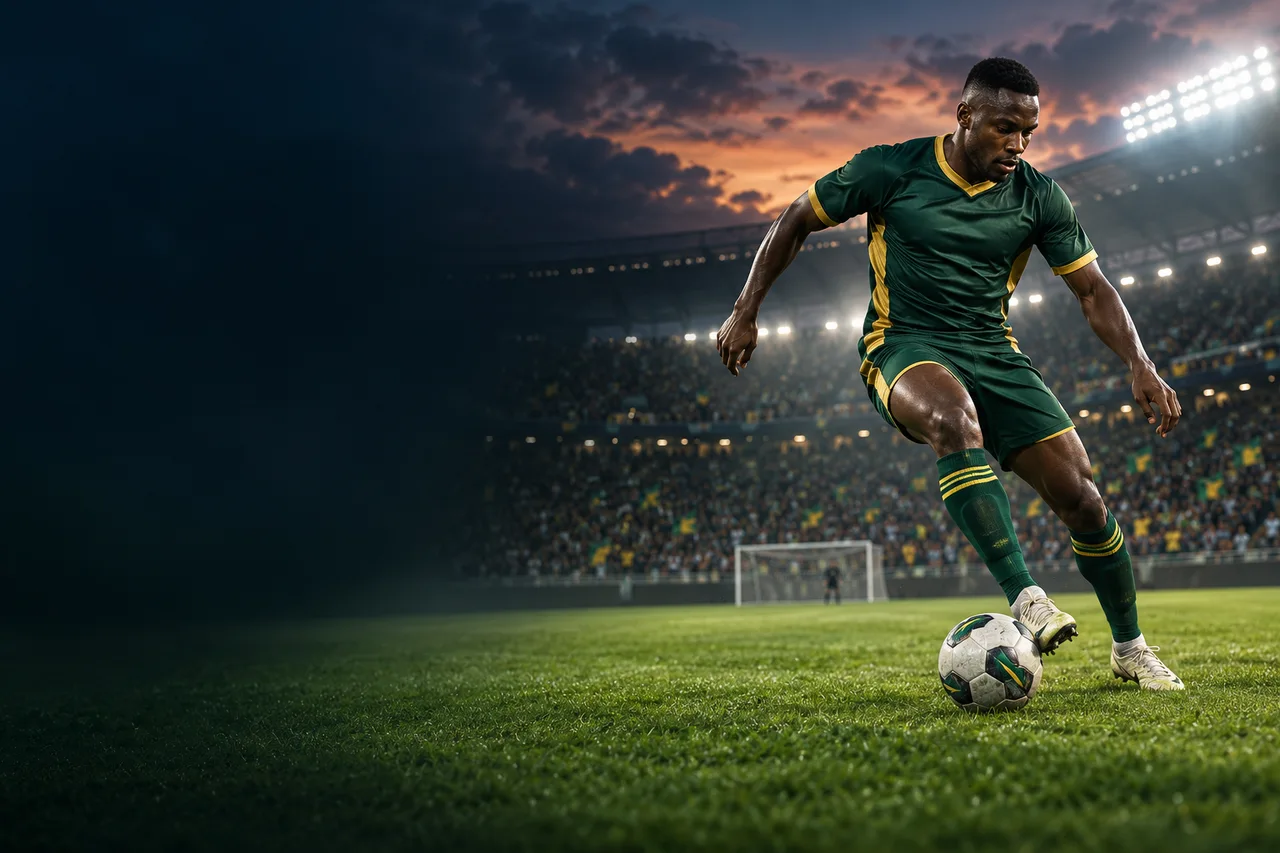 Illustrative football action